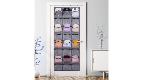 Keetdy Over-the-Door Hat Organizer for Baseball Caps