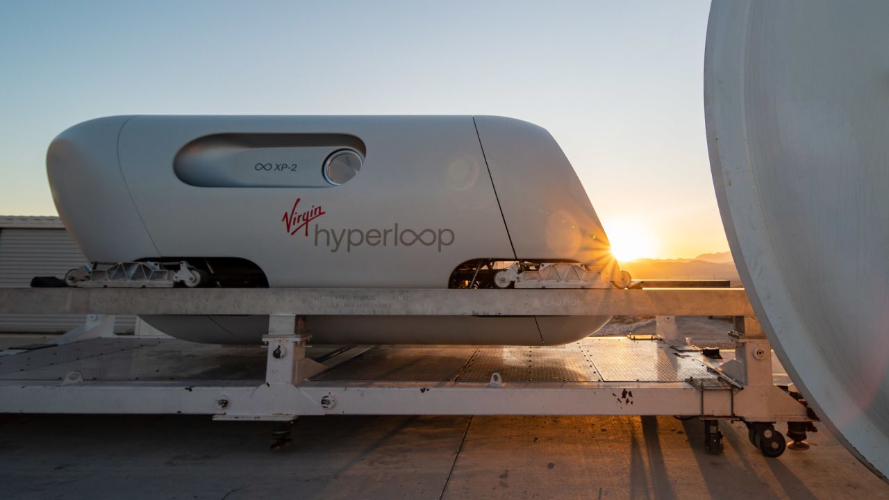 Virgin Hyperloop performed its first passenger test in November 2020.