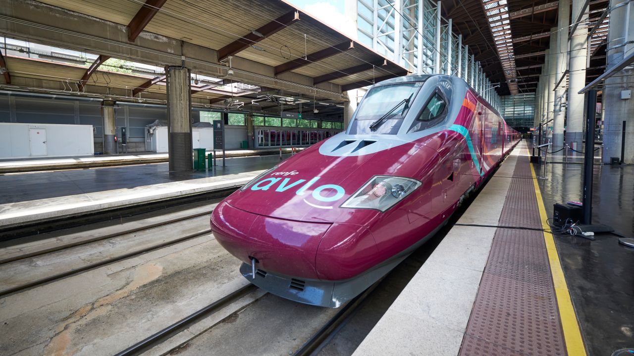 Spanish state operator Renfe's l Avlo service transports passengers between Madrid and Barcelona in two and half hours.