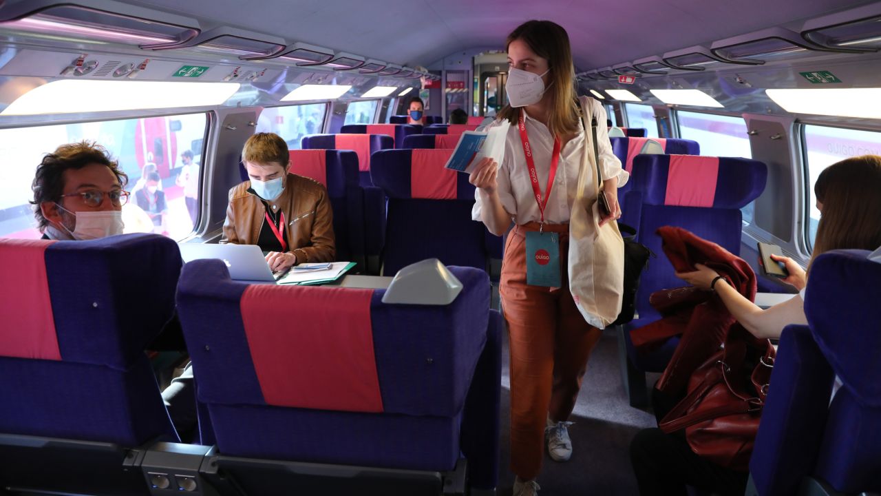 French state operator SNCF's Ouigo network has launched a high-speed rail service between Madrid and Barcelona.