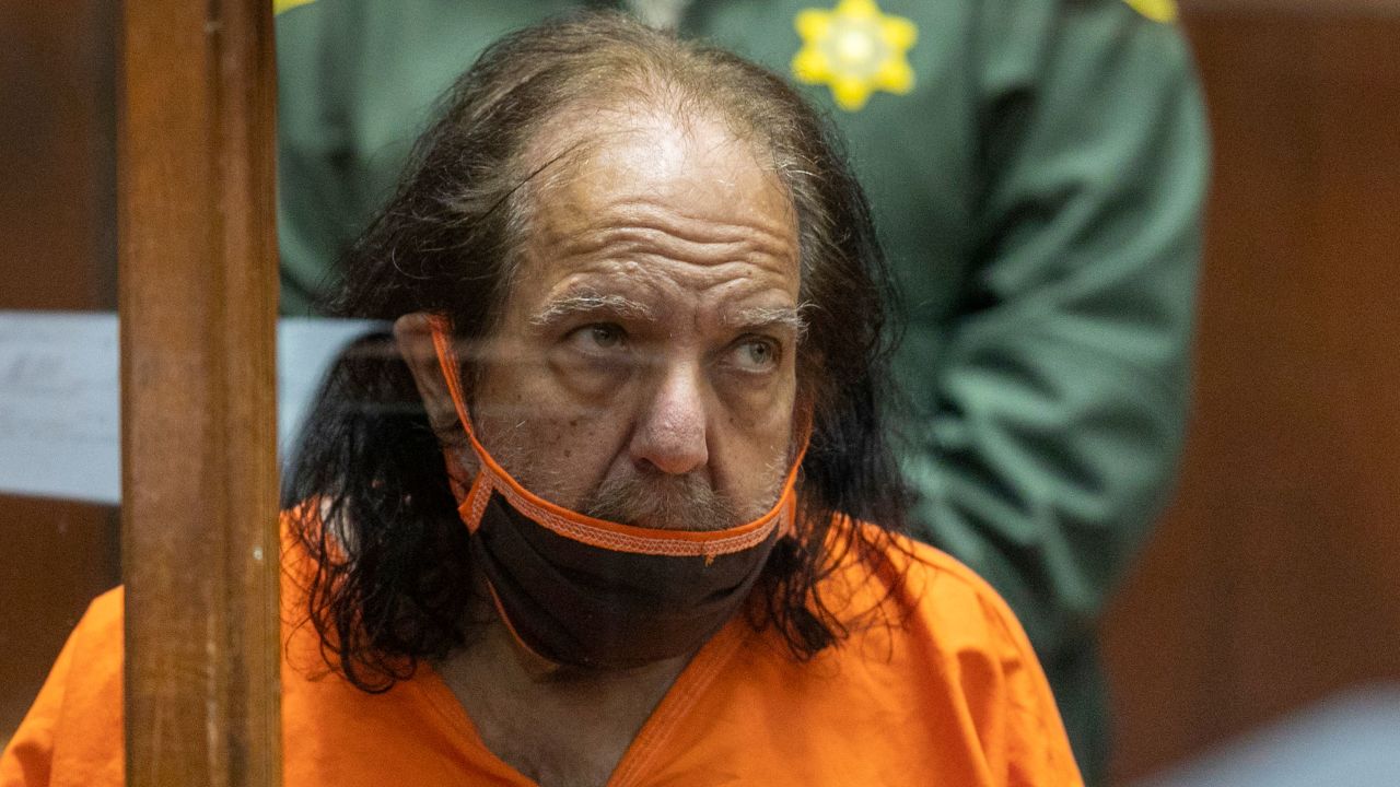Ron Jeremy appears in court on June 26, 2020, in Los Angeles.