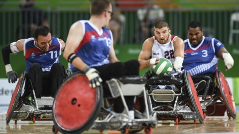 Puderbaugh represented Team USA's wheelchair rugby team at the Rio Paralympics, eventually clinching silver at the final.