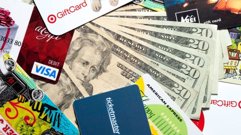 Buy a gift card at a U.S. supermarket with the Blue Cash Preferred card and earn bonus cash back.