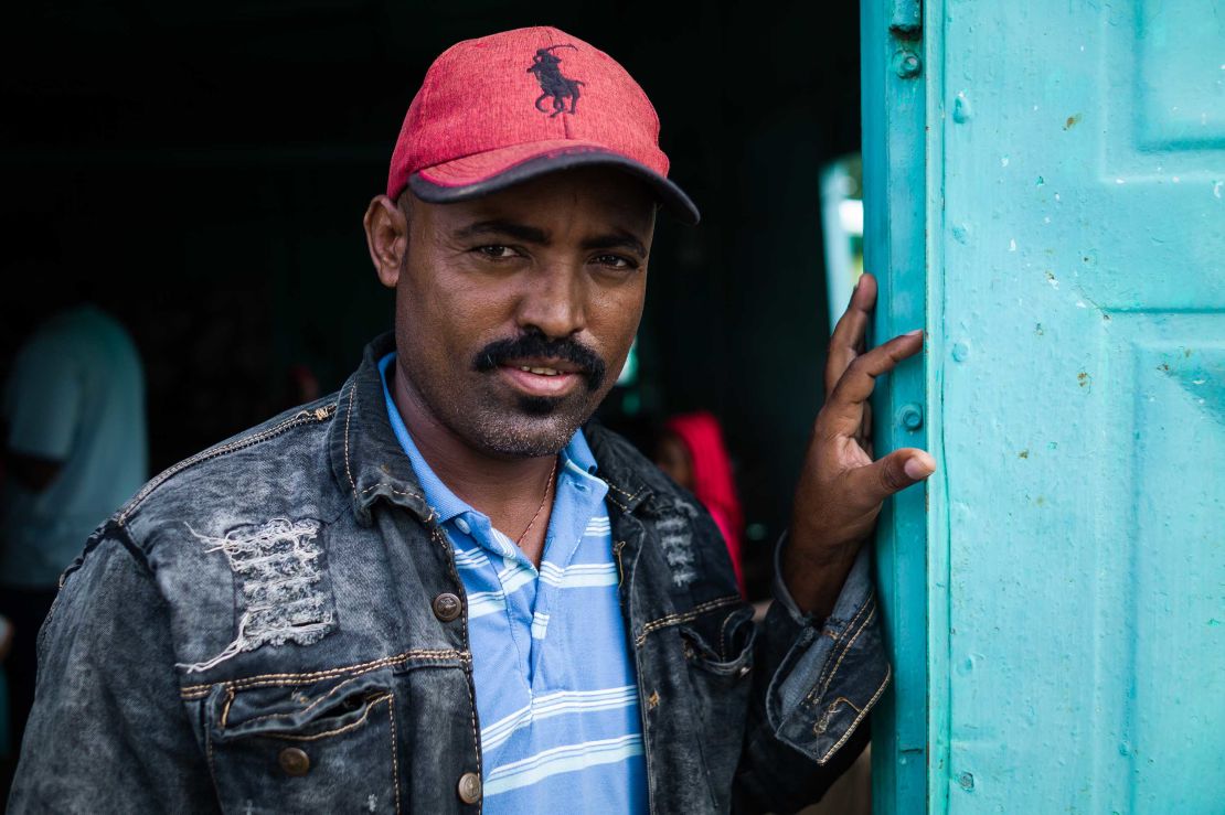 Tigrayan community leader Gebretensae Gebrekristos, also known as Gerri, helps coordinate and document the recovery of the bodies in Sudan.