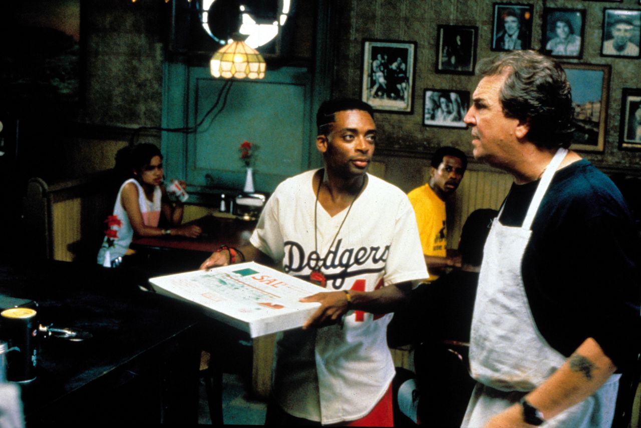 <strong>"Do The Right Thing":</strong> Director Spike Lee's signature 1989 movie about the combustible mix of policing, race relations and a hot summer in Brooklyn. <strong>(Amazon Prime)</strong>