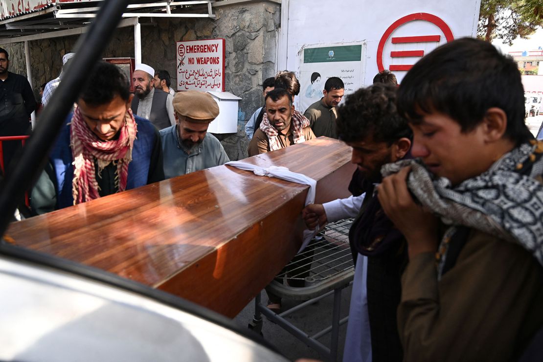 The attacks targeted crowds trying to flee Afghanistan following the Taliban's takeover.