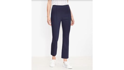 Curvy Side Zip Kick Crop Pants