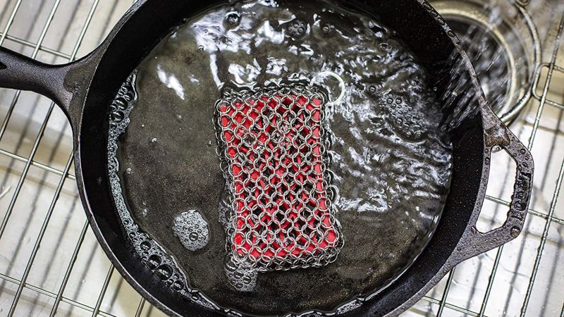 Cleaning shop cast iron