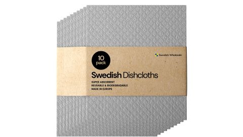 Swedish tea towel made from cellulose sponge