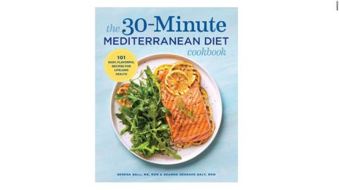 'The 30 Minute Cookbook for the Mediterranean Diet' by Serena Ball & Deanna Segrave-Daly 