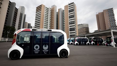 Toyota has halted the use of its e-Palette vehicles at the Olympic village after one struck a visually-impaired Paralympic athlete while he was crossing a crosswalk.