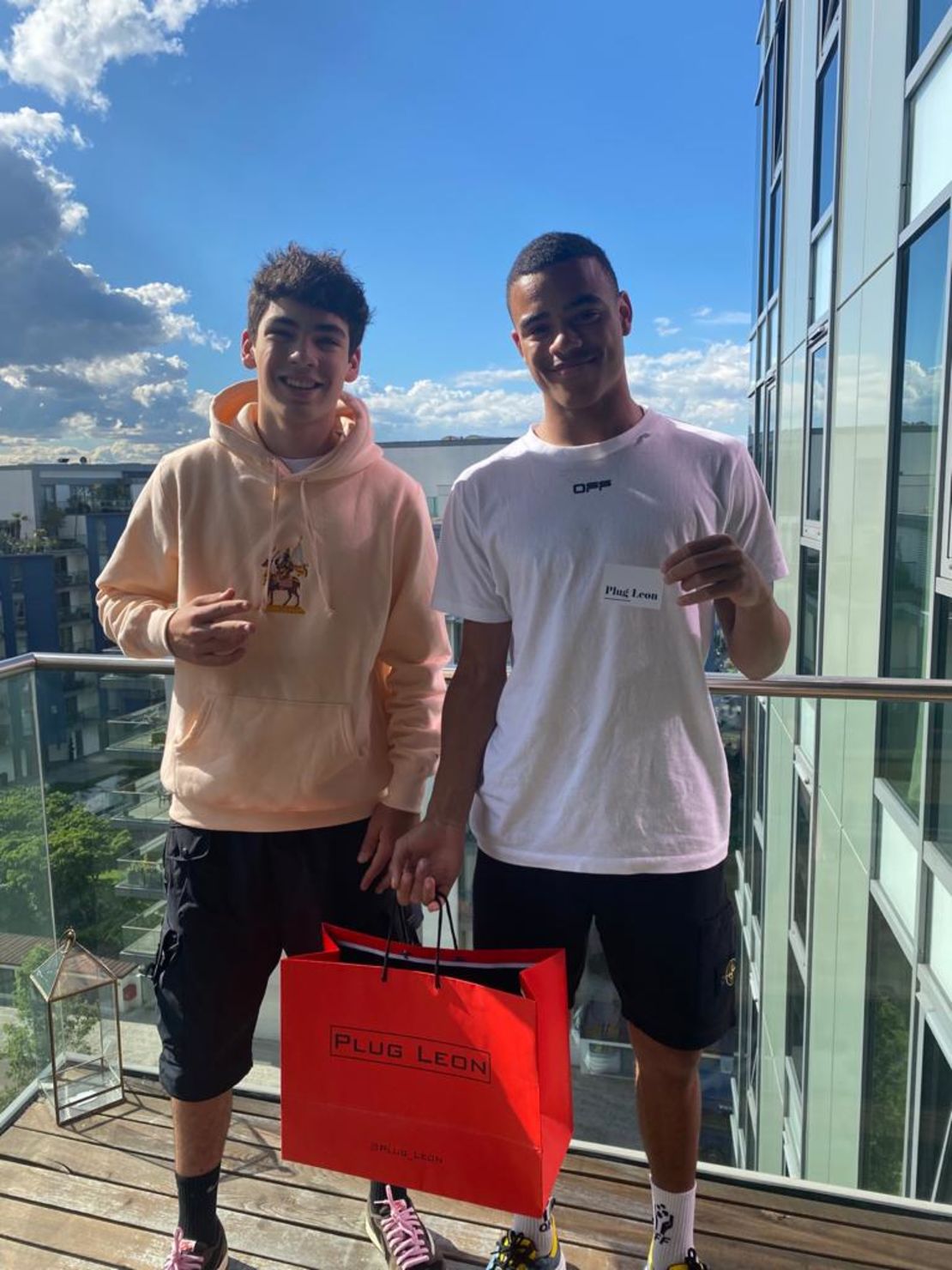 Leon Gissing says Mason Greenwood is one of the biggest sneakerheads in football.