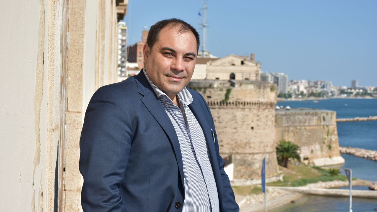 Rinaldo Melucci, mayor of Taranto, has a vision for his city.