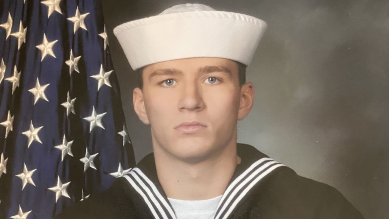 US Navy corpsman Maxton Soviak