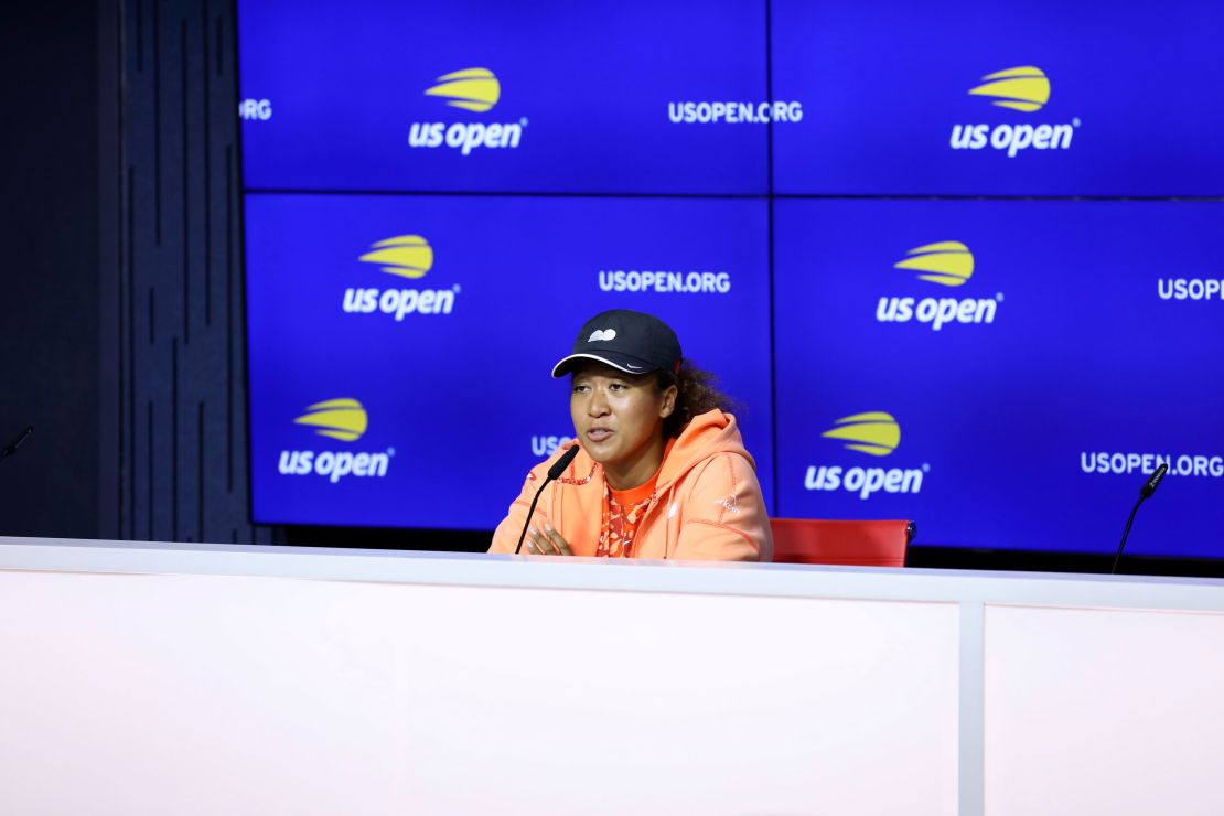 Naomi Osaka made the decision to withdraw from Roland Garros in May, citing mental health reasons. She said she "didn't know how big of a deal it would become," during a press conference on Friday.