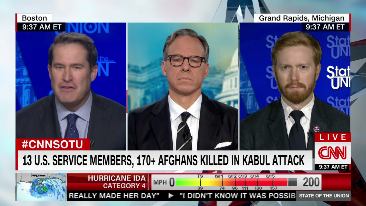 Reps. Moulton Meijer on what they saw on the ground at Kabul airport
