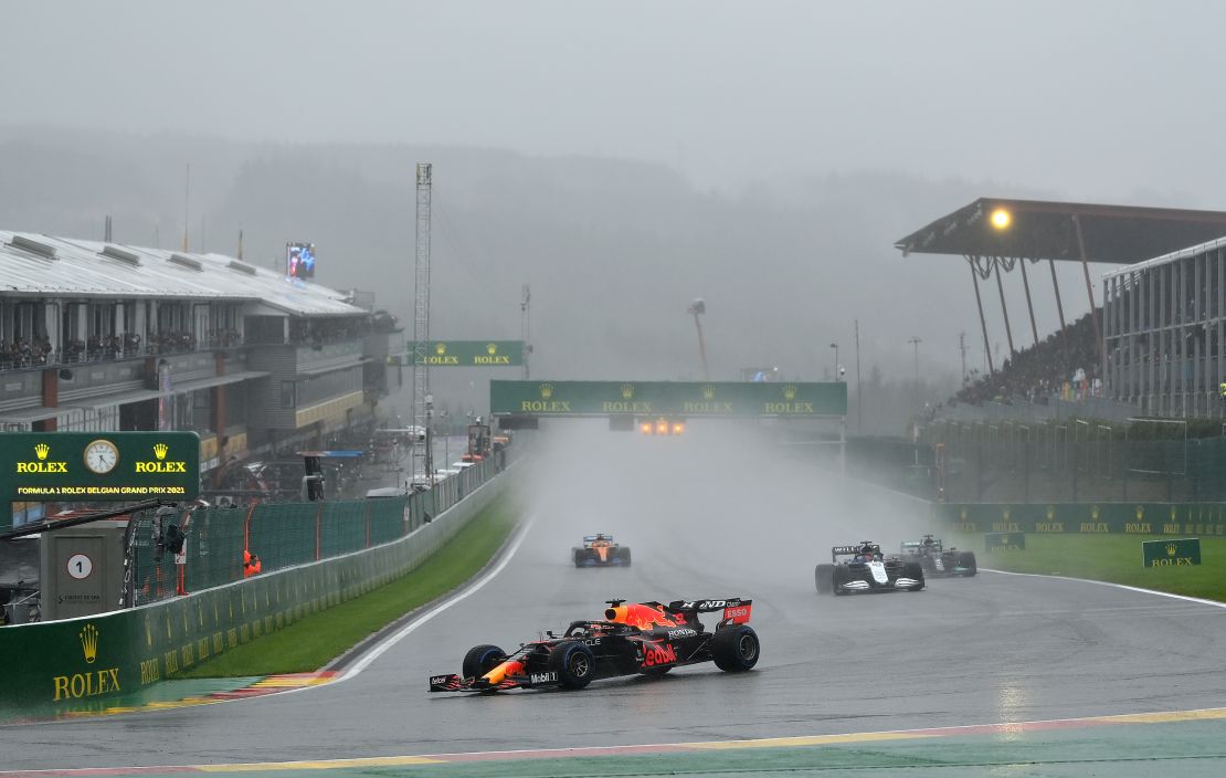 The race was delayed by three hours due to weather delays, with McLaren boss Zak Brown calling for "a better solution" to prevent the situation from happening again.