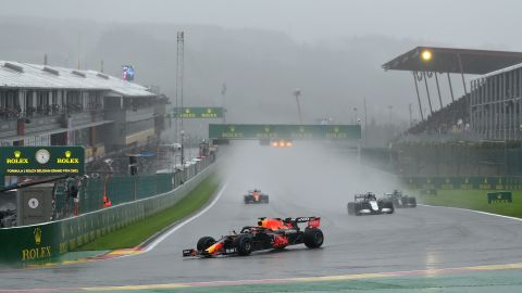 The race was delayed by three hours due to weather delays, with McLaren boss Zak Brown calling for "a better solution" to prevent the situation from happening again.