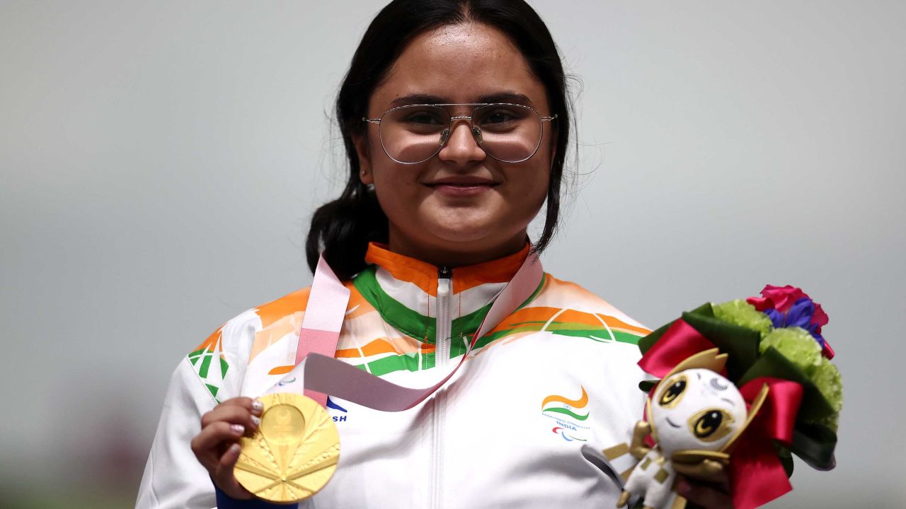 19-year-old Avani Lekhara became the first Indian woman to win Paralympic gold in the history of the Games, after she clinched gold in the women's 10m air rifle final standing event at Tokyo 2020.