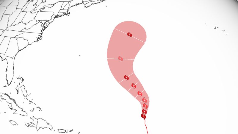 Tropical Storm Kate Develops In The Atlantic CNN   210830113949 Weather Kate Track 