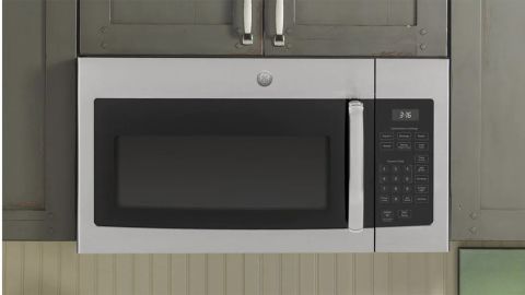 GE Over-the-Range Microwave in Stainless Stee