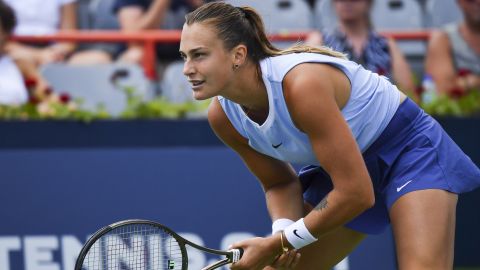Aryna Sabalenka said back in March that she "doesn't really trust" the vaccine.