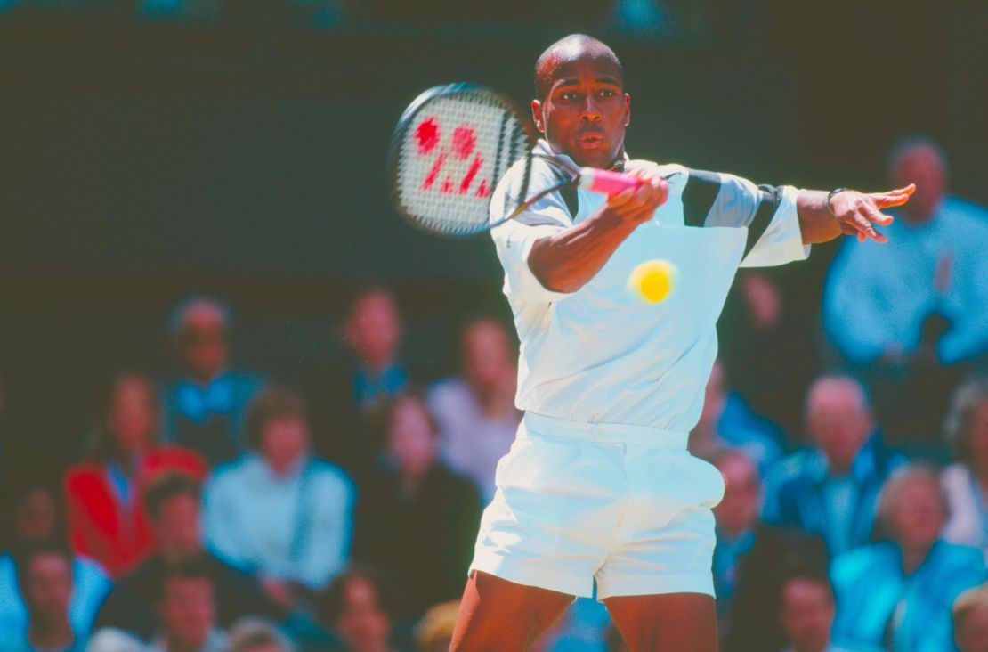 MaliVai Washington reached the final of Wimbledon in 1996.