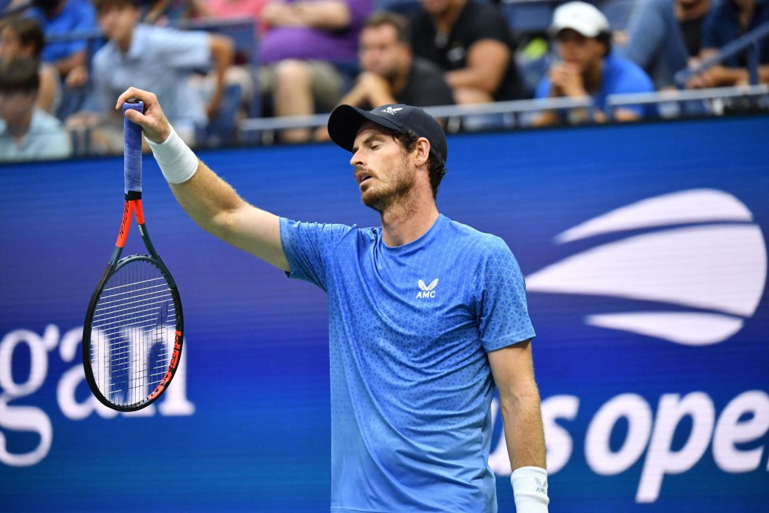 Andy Murray was unhappy with the lengthy breaks taken by Stefanos Tsitsipas.