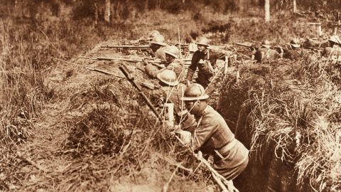 The Harlem Hellfighters were initially assigned to cleaning latrines but were reassigned to the French and served on the front lines.