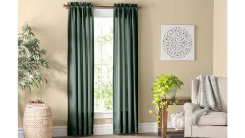 Wayfair Basics Solid Color Room Darkening Single Curtain Panel