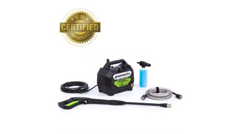 Greenworks 1700 psi cold water electric pressure washer