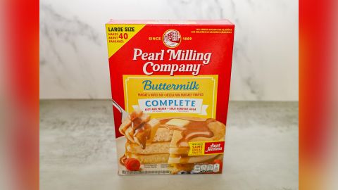 Pearl Milling Company pancake and waffle mix.