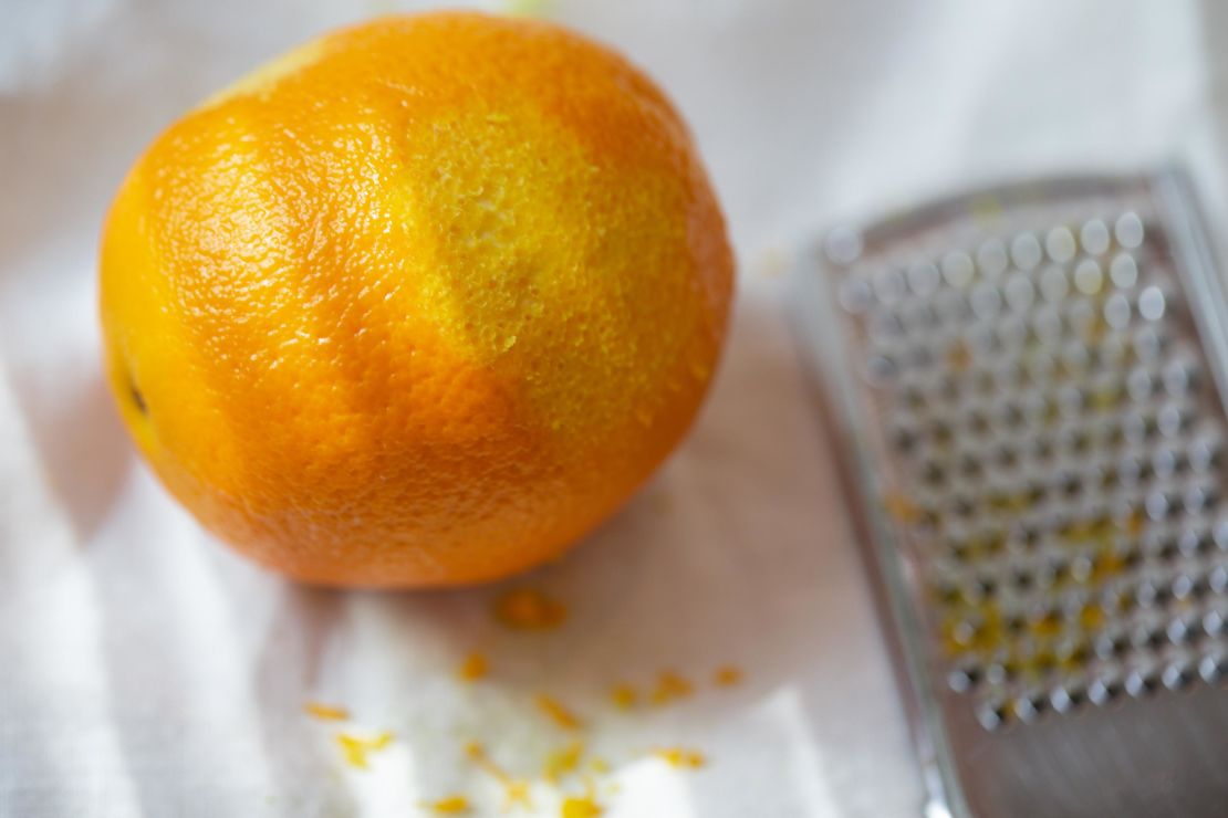 A bit of freshly grated orange zest goes a long way.