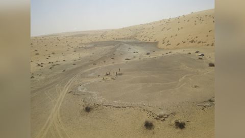 The site of Khall Amayshan 4 in northern Saudi Arabia showed the remains of ancient lakes.