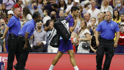 Novak Djokovic said he thought he heard booing from the crowd in New York, but many were chanting "Rune" in support of his opponent.