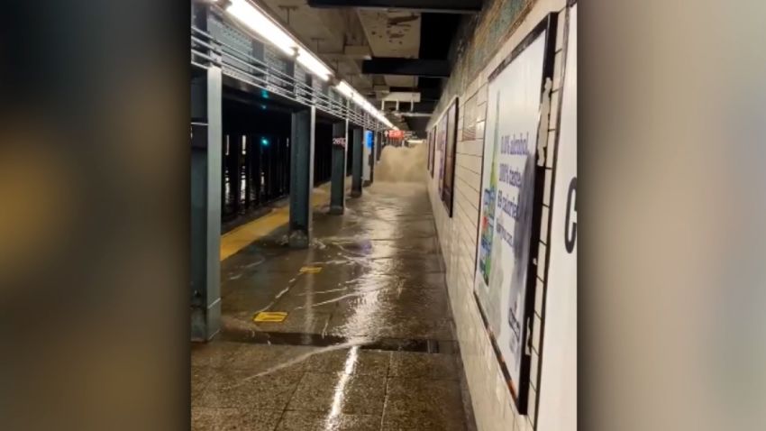 new york city subway flooding ida 0901