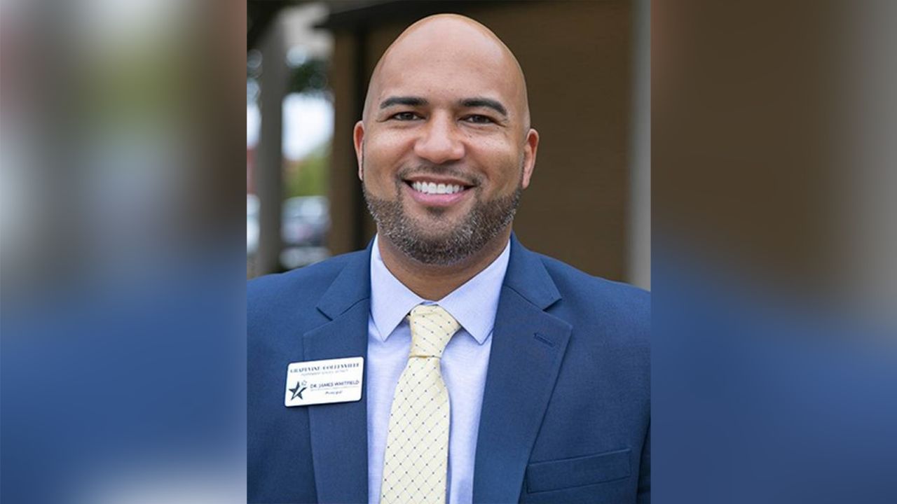 James Whitfield, a high school principal in Texas, found himself in the middle of a controversy over critical race theory.