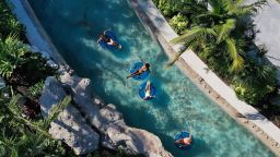 The Grand Hyatt Baha Mar in Nassau is one of 15 perfect spots for families to spread out and claim their own space.