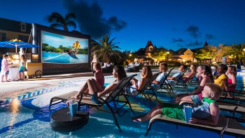 There are always plenty of outdoor activities for families at the Beaches Turks &amp; Caicos resort.