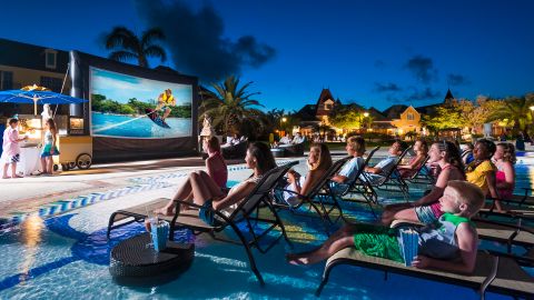 There are always plenty of outdoor activities for families at the Beaches Turks & Caicos resort.