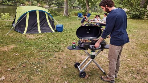 Coleman RoadTrip 285 Portable Stand-Up Propane Grill 