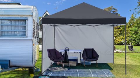 ABCCanopy Outddor Canopy Tent With Sun Wall 