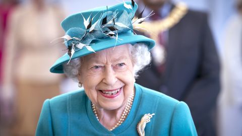 The Queen visits the Edinburgh Climate Change Institute earlier this summer. 