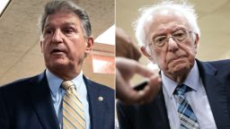 joe manchin bernie sanders split