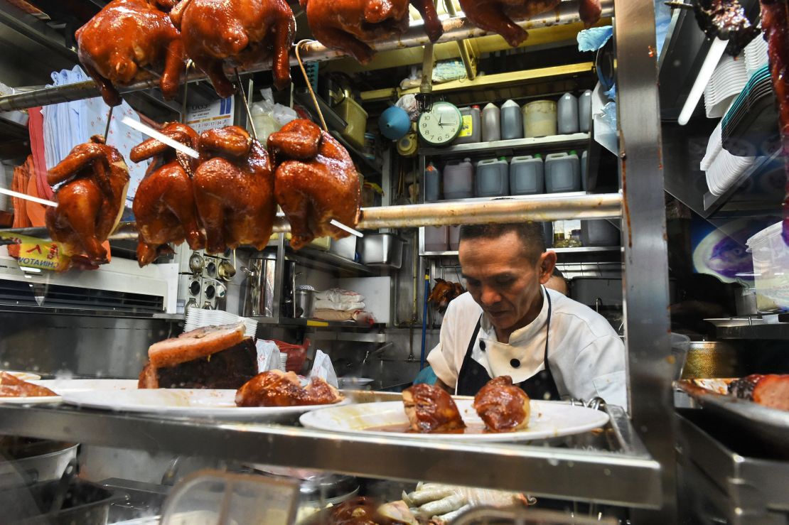 Hawker Chan received a Michelin star in 2016.