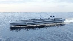 Hyundai Heavy Industries' conceptual design bidding for South Korea's first light aircraft carrier