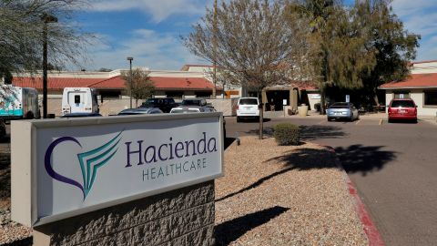 The sexual assault occurred at the Hacienda HealthCare facility in Phoenix, Arizona.