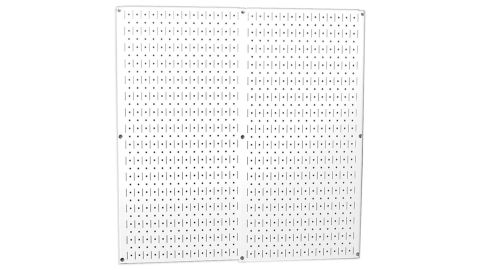 Wall Control White Metal Pegboard Pack