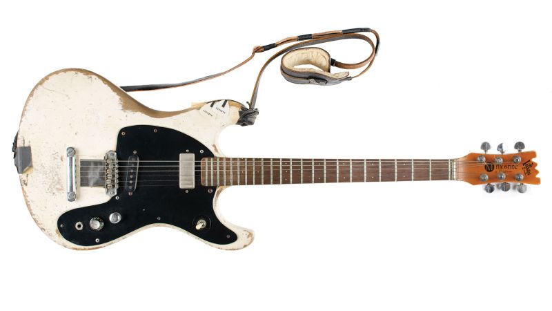 Johnny Ramone's guitar is up for auction with punk rock 
