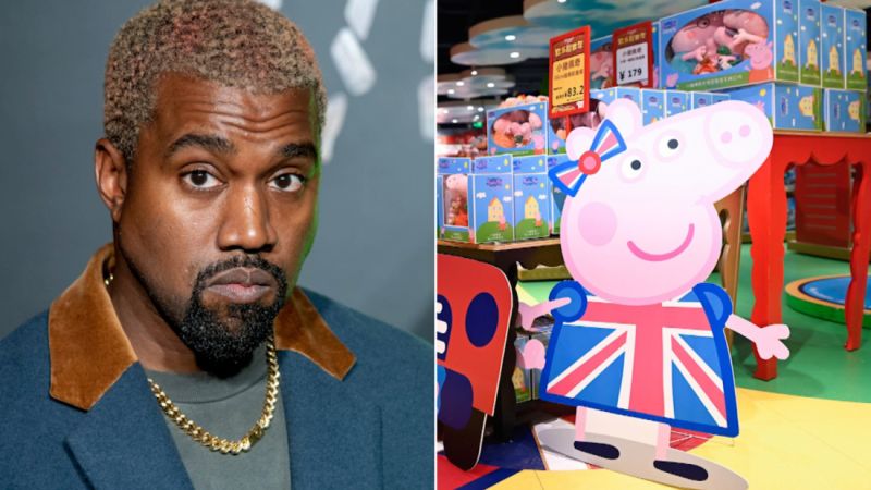 Peppa Pig Throws Shade At Kanye West for Scathing 'Donda' Album Review